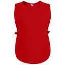 FAME Extra Large Round Cobbler Apron - F12XL -Red (WFA18178REXL) (One Size)