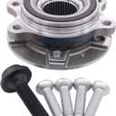 NewYall Front Left or Right Wheel Bearing and Hub Assembly with Bolts for Audi A4 A5 A6 A7 A8 S5 allroad Q5 RS5 S6 S7 S8