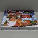 Classic Christmas Train Set with Lights and Sounds Railway Tracks Sets Battery Operated Train Toy Models with 11.5 Ft Tracks Playset for Under The Tree Electronic Toys Gift for Kids