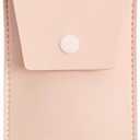 8pcs Soft Hair Mini Matte Makeup Brush Set Portable Models Eye Shadow Brush Blush Brush Full Set Cosmetic Brush Set (Ivory nude bag)