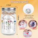 Christian Gifts for Women, Mothers Day Birthday Graduation Gifts for Women, Religious Inspirational Spiritual Gift for Encouragement Bible Verse Jar Decorative Jars for Christmas Easter Sister Friend