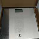 Etekcity Stainless Steel Digital Body Weight Bathroom Scale Step-On Technology Large Blue LCD Backlight Display, 400 Pounds , Grey, 12x12 Inch (Pack of 1)