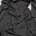 Women Trendy Split Hem Crew Neck Maxi Knit Sweater Casual Loose High Slit Long Sleeve Long Dress Shirt Streetwear (Small, Black)