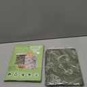 Beeswax Reusable Bread Bags for Homemade Sourdough Bead Large 13''x 16.5'', Natural Durable Cotton Bread Keeper with Zipper to Keep Fresh, Green