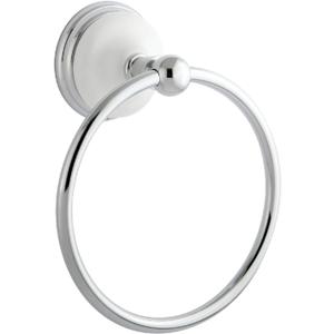 Kingston Brass BA1114C Victorian 6-Inch Towel-Ring, Polished Chrome