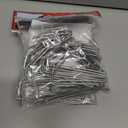 2 x 50 Count | for gutters with Perforated or mesh Gutter Guard | Clips | Hangers | to Hang Christmas Lights on gutters with Gutter Guard in Place | Clip | Made in USA