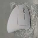 Left Handed Mouse, 2.4G Wireless Left Handed Ergonomic Mouse with 800/1200/1600 Adjustable DPI, 6 Buttons Wireless Vertical Mouse for MacBook/Laptop/PC/Desktop (White)