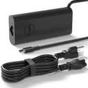 Replacement for 100W Dell Laptop Charger, USB C Type C Gan for Dell Precision 3580 3580 3580 3581 5680, Latitude 7640 7640 7340 5440 5540 9440 5340 Inspiron 14 16 5000 7000 100w USB-c ac Adapter