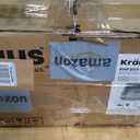 KRAUS Standart Pro 33-Inch Apron Front Farmhouse 16-Gauge 60/40 Double Bowl Stainless Steel Kitchen Sink, KHF203-33
