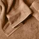 SUPERIOR Egyptian Cotton Pile 6 Piece Towel Set, Includes 2 Bath, 2 Hand, 2 Face Towels/Washcloths, Ultra Soft Luxury Towels, Thick Plush Essentials, Guest Bath, Spa, Hotel Bathroom, Rust