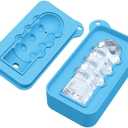 2 x 3D Whiskey Ice Cubes Mold, Funny Shape Ice Cube Tray with Funnel, Party Ice Molds for Cocktails, Bourbon, Brandy, Prank Gifts for Women, Men