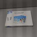 3 Pack Acrylic Picture Frame 810 Clear Double Sided Magnetic Photo Frame - Frameless Baby Friend Family Picture Desktop Display with Support Stand and Gift Boxes