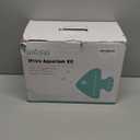 Fish Tank, 3 Gallon Ultra-Clear Glass Fish Aquarium, with Separator Plate for Betta, Fish Tank Starter kit with Filter and Adjustable Led Light, White