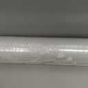 DKTIE Window Privacy Film Flowers Pure White Pattern Stained Glass Window Film Decorative Frosted Glass Window Film Sun Blocking Heat Control Static Cling, A276, 35.4" x 78.7"