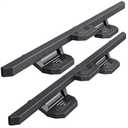 Running Boards Compatible with 2005-2023 Toyota Tacoma Double Cab, 4-Door Nerf Bars Side Steps Step Bars (Steel-Single tube)