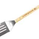 Grill-de-Beast 6-in-1 Stainless Steel Spatula with Engraved Wood Handle  Ultimate Grilling Tool for Burgers, Steaks, Veggies & More!
