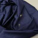 GOBLES Women's Sexy Long Sleeve V Neck Ruched Bodycon Mini Party Cocktail Dress Navy Small