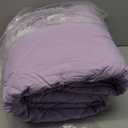 CozyLux Queen Comforter Set Light Purple - Bed in a Bag Queen Size 7 Pieces, Luxury Soft Lavender Bed Set for All Seasons, Bedding Set with Down Alternative Comforter, Sheets, Pillowcases & Shams