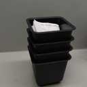 Ihomepark Bed Risers 4 Inch Heavy Duty, Square Furniture Frame Lift for Couch, Chair, Desk, Sofa and Bunk Bedpost, Set of 4