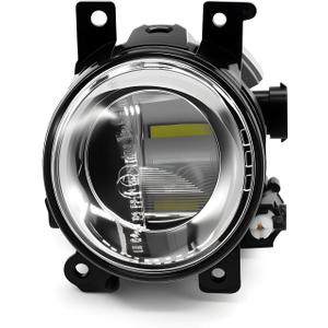 Left Side Fog Light Assembly Compatible with Q50 QX50 QX60 QX80 2014 2015 2016 2017 2018 Front Driver Fog Lamp 261554GA0B IN2592108