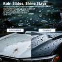 Car Coating Spray, Quick Effect Coating Agent, Quickly Coat Car Wax, Oil Film Emulsion Glass Cleaner, Car Scratch Wax Polish Spray Waterless Wash