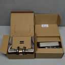 Veise Fingerprint Door Lock with 2 Lever Handles - Keyless Entry Door Lock, Electronic Keypad Deadbolt, Digital Smart Code & Front Handle Sets, Auto-Locking, Easy Installation, Satin Nickel