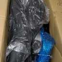 FDW Office Chair Computer High Back Adjustable Ergonomic Desk Chair Executive PU Leather Swivel Task Chair with Armrests Lumbar Support (Black)