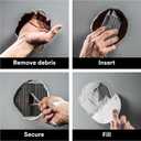 3M High Strength Large Hole Repair Kit, Includes Fiber Reinforced Spackling Compound (12 oz.), Repair Plate, Putty Knife and Sanding Sponge, For Easy Wall Repair, No Shrinking or Cracking (LHR-KIT)