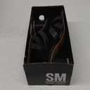 SM New York NIB Strappy Black Brown Heeled Sandals Open Toe Block Heel Womens

 8.5