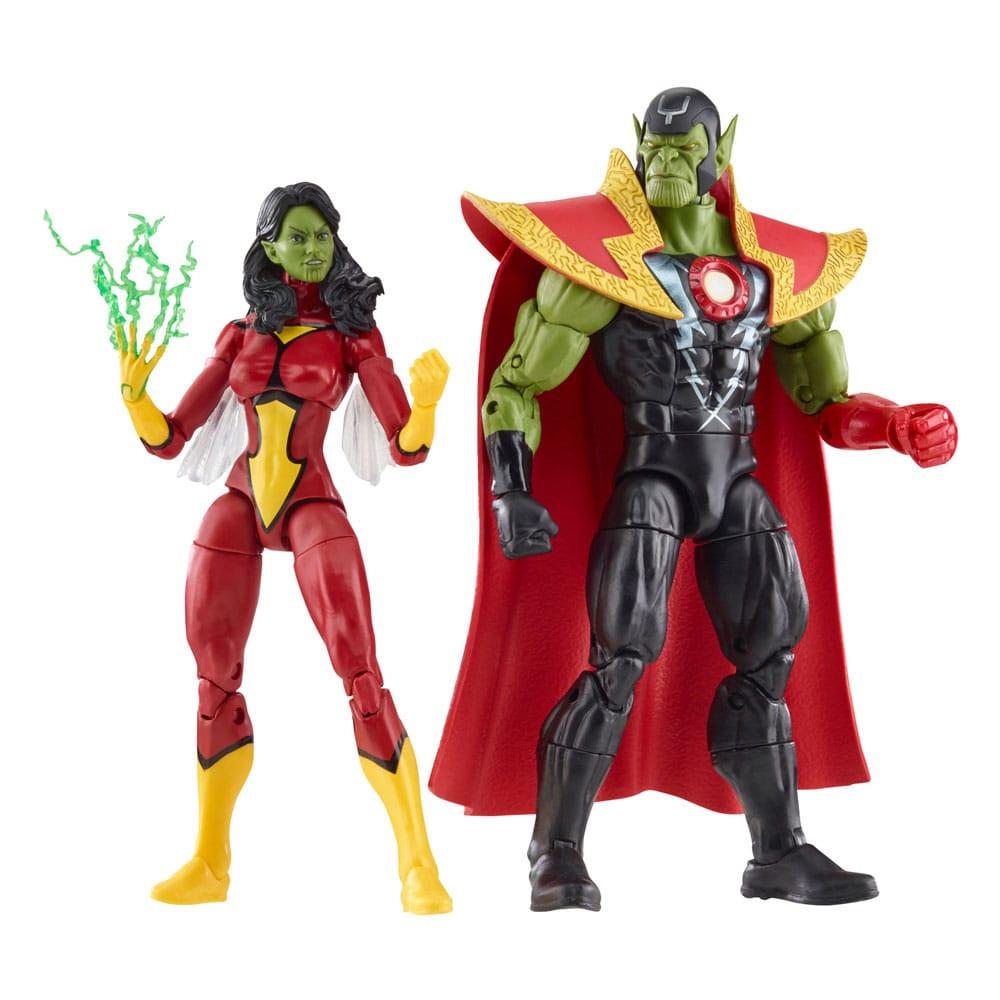Marvel Legends - SKRULL QUEEN & SUPER SKRULL - Avengers: Beyond Earth's Mightiest