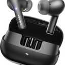 TOZO E2 Wireless Earbuds 10mm Drivers with Powerful Bass, App Customize 32 EQs, with 2 Mics AI Call Noise Cancellation, 30H Playtime, Bluetooth 5.3 Ear Buds, Comfort Fit in-Ear Headphones (Black)