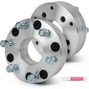 SCITOO 2Pcs Wheel Adapters 2 inch 5x4.5 to 6x5.5 Bore 74mm Studs 12x1.5 5 Lug Wheel Spacers Adapters Fit for for Ford Escape for Ford Fusion for Toyota Camry for Toyota for Tacoma