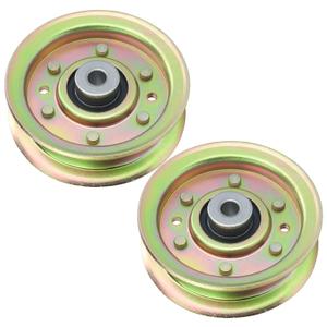 FULAIGE 2 Pack 131494 Idler Pulley Craftsman 42 Inch LT1000 LT2000 Mowers