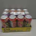 C4 Energy Drink x Popsicle Variety Pack, Carbonated Sugar Free Pre Workout Performance Drink with no Artificial Colors or Dyes, 3 Flavors - Grape, Hawaiian Pineapple, and Cherry, 16 Oz, Pack of 12