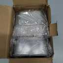 TeamFar Mini Loaf Pan, 3 PCS Stainless Steel Loaf Pans for Baking Bread, 6.3 x 3.5 Inch Bread Baking Pan for Homemade Bread, Meatloaf, Cake and Brownies, Non-Toxic, Oven & Dishwasher Safe