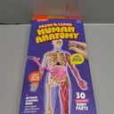 Dan&Darci Human Anatomy Squishy Body Model - Science Kits for Kids Ages 4-8 - STEM Toys for 4 5 6 7 8 Year Old Boy Birthday Gift - Learning Educational Toys for Ages 5-7 Boys Gifts - Skeleton Parts