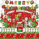 Birthday Party Supplies Set, Party Decorations Including Banners, Balloons, Backdrop, Tablecloth, Hanging Swirl Decorations, Large Power Strip, Cupcake Toppers