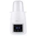 The First Years Gentle Warmth Digital Baby Bottle Warmer - Bottle Warmer for Breastmilk, Baby Formula, and Baby Food - Includes Milk Warmer, Basket, and Cup - White