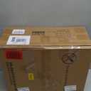 Furnulem White Tall Dresser for Bedroom,Vertical Storage Tower Unit and End Table with 6 Fabric Drawers, Nightstand Furniture with Drawer Organizer in Living Room,Closet,Entryway,Hallyway