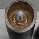 CIRCLE JOY Electric Salt and Pepper Grinder Set Automatic Salt and Pepper Grinder Set with Easy-to-Carry Charging Base and LED Light, USB Rechargeable, Upgrade External Adjustable Coarseness (ABS)