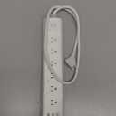 Kasa Smart Plug Power Strip HS300, Surge Protector with 6 Individually Controlled Smart Outlets and 3 USB Ports, Works with Alexa & Google Home, No Hub Required , White