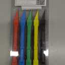 5 Piece Sanding Detailer Set with 2 Extra Replacement Belts Per Stick, 5 Grits 120, 240, 320, 400 & 600 Grit Made in The USA for Sanding Wood, Metal & Plastics, Long Life Sanding Belts