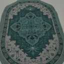 Bienbee Cat Litter Mat, 33" x 22" Large Size Litter Box Mat Rug with Non-Slip Bottom,Urine and Water Proof, Easy to Clean Cat Supplies Essentials for Indoor Kitty Kitten Floor,Green L