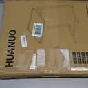 Adjustable TV Tray Table - TV Dinner Tray on Bed & Sofa, Comfortable Folding Table with 6 Height & 3 Tilt Angle Adjustments (Gray) (Grey)