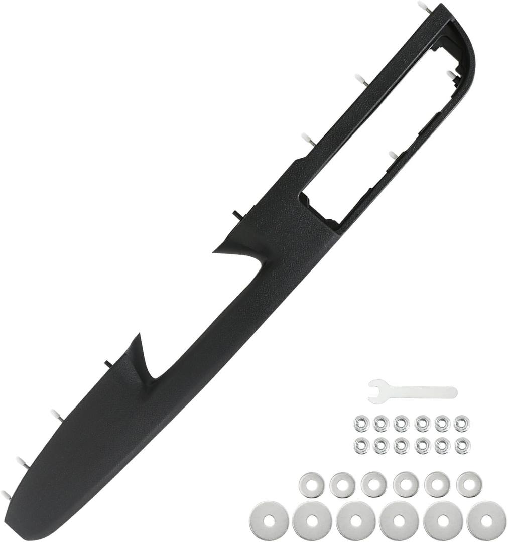 80994 Door Armrest Repair Front Left Side Door Panel Handle Black Compatible with 2010-2014 Chevrolet Chevy Silverado Suburban Avalanche Tahoe,GMC Sierra Yukon Replaces 84127280 (Standard FL)