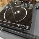 Electric Cooktop 2 Burner 2100W Double Induction Cooktop Hot Plate with Knob Control, 9 Power Levels and Timer, 110V Built-in/Countertop Stove for Kitchens, Restaurants Black