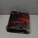 Lunarable Medieval Throw Blanket, Fantasy Scene Fearless Knight Dragon Art Antique Surreal, Flannel Fleece Accent Piece Soft Couch Cover for Adults, 70" x 90", Dimgray Charcoal