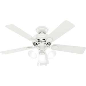 Hunter 50885 Swanson Ceiling Fan 44 inches Fresh White