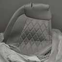 FH Group Custom Fit Car Seat Covers Specifically Made for 2017-2022 Honda CR-V LX EX EX-L - Water Resistant Ultaflex Neoprene, Front Set Solid Gray, Automotive Seat Cover
