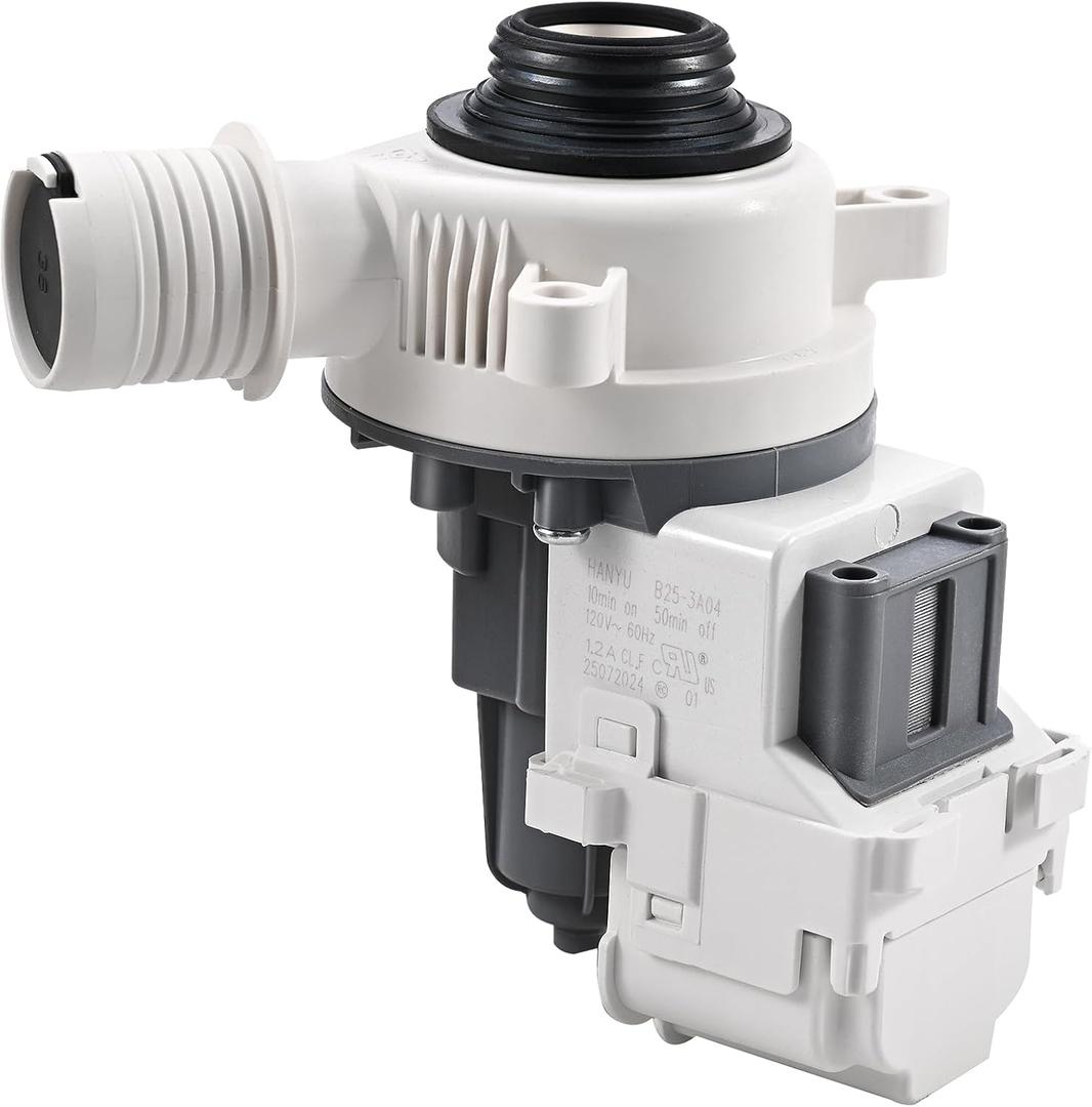 Upgraded W10919003 Washer Drain Pump Replacement for Whirlpool, Kenmore, Maytag, Amana, Crosley, Admiral, Roper Washers - Fits W10775446, AP6038235, 4461359, PS11770076, EAP11770076, PD00042517
